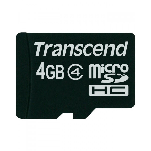 TRANSCEND Memory Card - Micro SD - 4GB