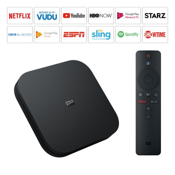 Xiaomi Mi Box S 4K HDR Android TV  Streaming Media Player
