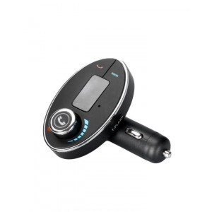 Bluetooth MP3 Player FM Modulator and Car Charger - Black