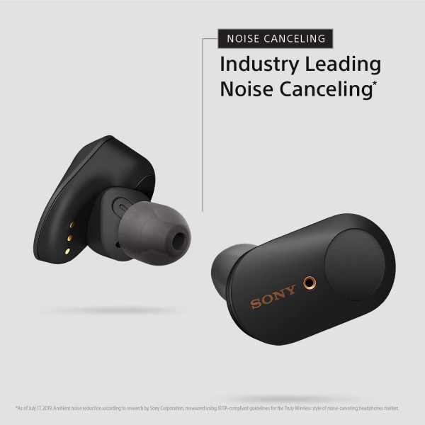 SONY WF-1000XM3 Wireless Noise Cancelling Earbuds