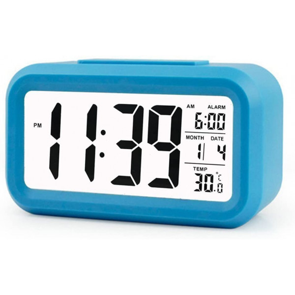 LED Digital Backlit Alarm Clock WithThermometre And Calendar