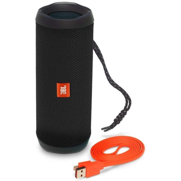 JBL Flip 4 Waterproof Portable Bluetooth Speaker - Black