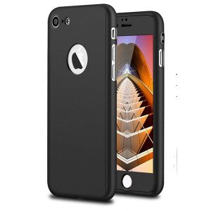 360 Full Cover Protect Case For iPhone 6/ 6s Black