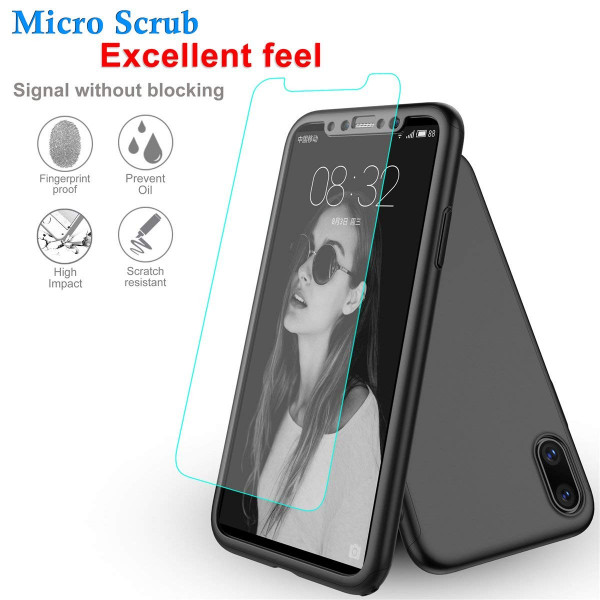 360 Full Cover Protect Case For iPhone XS Max