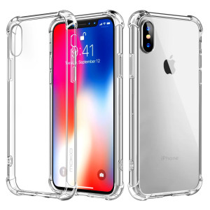 iPhone X Crystal Clear Shockproof Case 