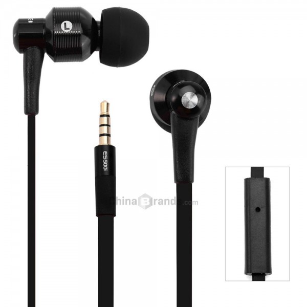 Awei Es500i Earphone - Super Bass Noise Isolating with Mic