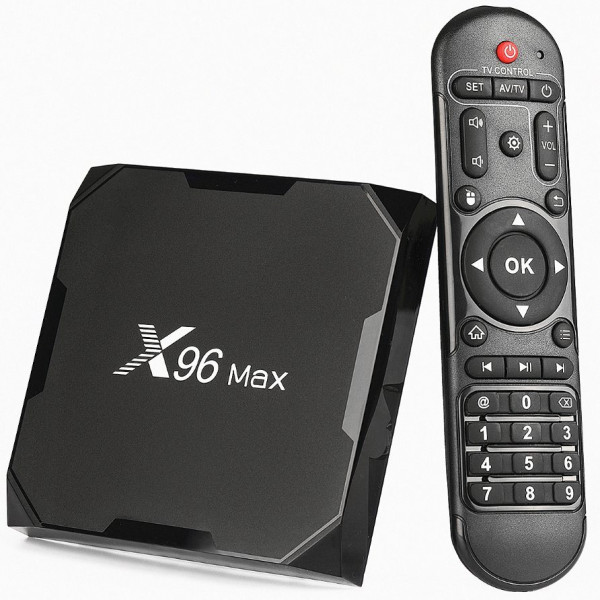 X96 Max 4K Smart Android TV Box 4GB RAM, 32GB Storage