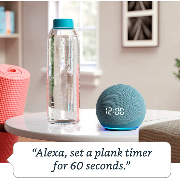 Amazon Echo Dot (4th Gen) | Smart speaker with clock and Alexa 