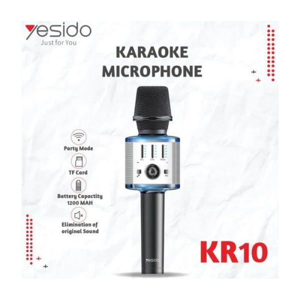 YESIDO KR10 Wireless karaoke Microphone