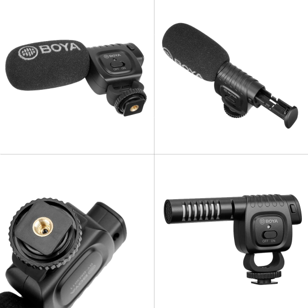 BOYA BY-BM3011 Compact Shotgun Condenser Microphone