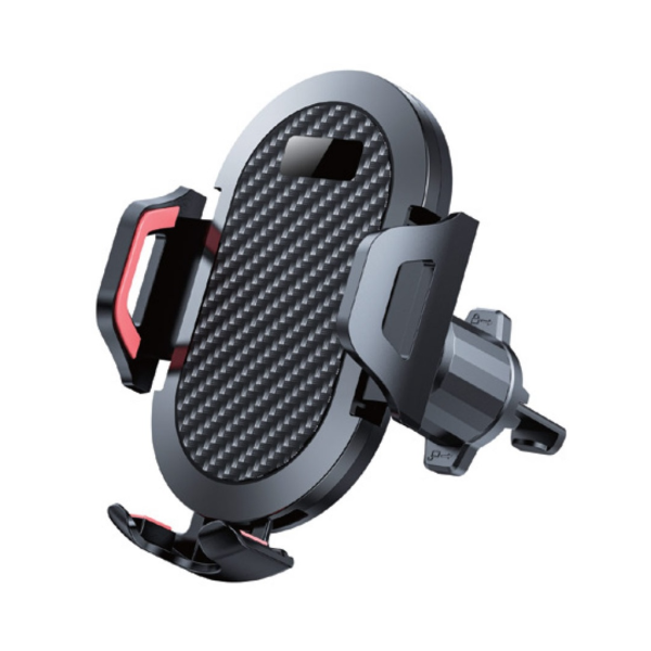 Porodo Dual Mount Car Phone Holder Suction & Air Vent