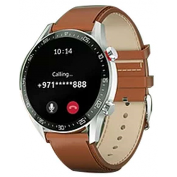Haino Teko RW-11 46mm Bluetooth Smart Watch, Silver 