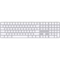 Apple Magic Keyboard with Touch ID and Numeric Keypad - White