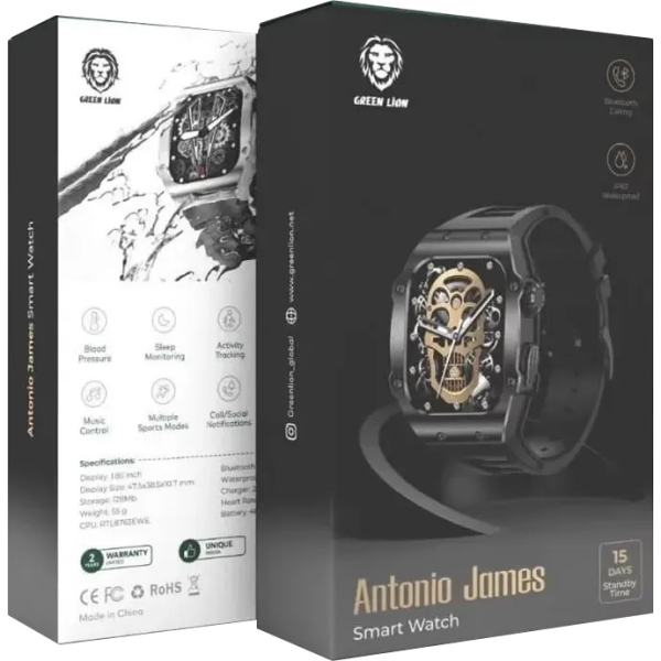 Green Lion Antonio James Smartwatch 