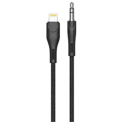 Green Lion Aux 3.5 To Lightning Cable 1.2M