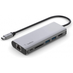 Belkin  Connect USB-C 6-in-1 Multiport Adapter 