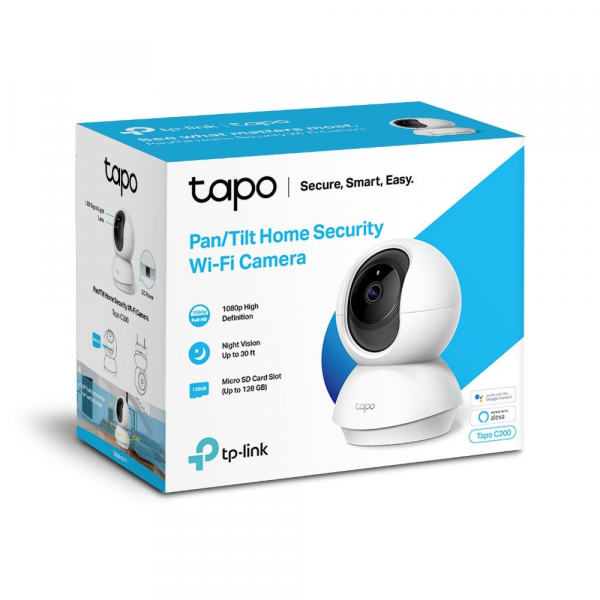 TP-Link Tapo C200 – Pan/Tilt Home Security Wi-Fi Camera 