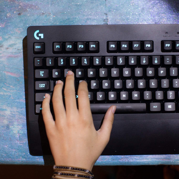 Logitech G213 Prodigy Gaming Keyboard with 16.8 Million Lighting Colors