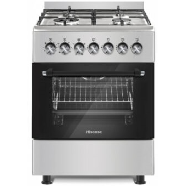 Hisense HF631GEES 3 Burners Gas 1 Electric Stove 60 CM 