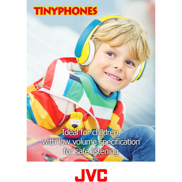 JVC HAKD7Y Kid's Headphones (Yellow) 