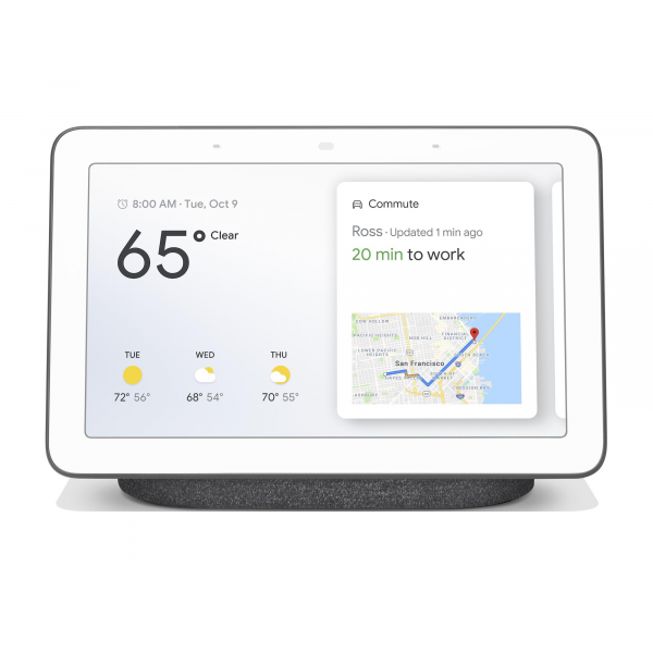 Google Nest Hub Smart Home Display - Charcoal