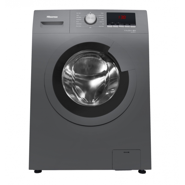 Hisense WFHV8012T 8kg Front Load Washing Machine - Black