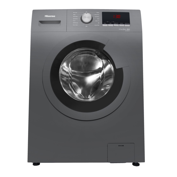 Hisense WFHV8012T 8kg Front Load Washing Machine - Black