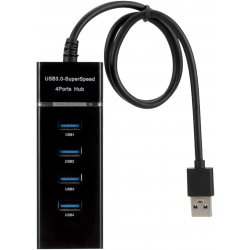 High Speed 4 Port USB 3.0 Multi HUB Splitter Expansion USB Hub