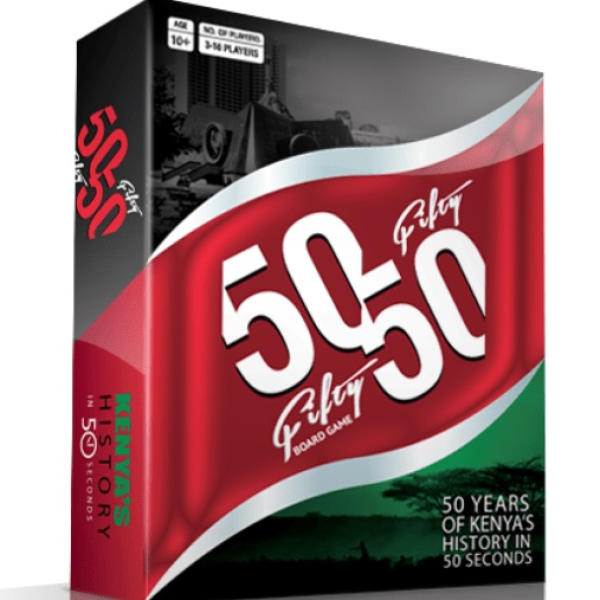 50 (Fifty) - 50 (Fifty) Kenyan Board Game