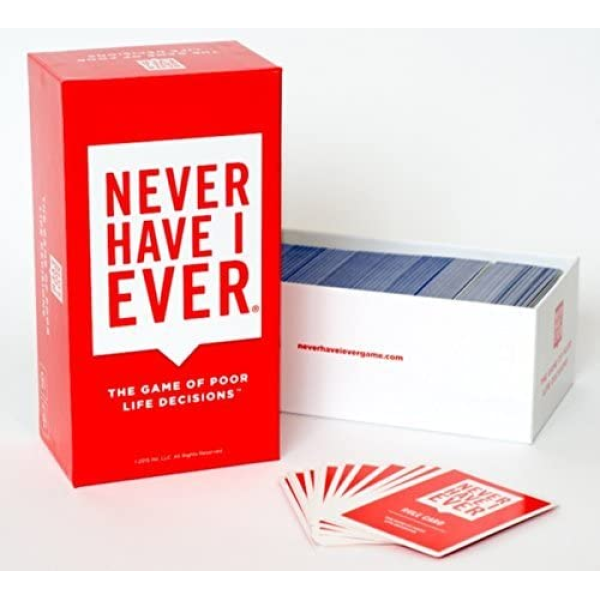 Never Have I Ever -The Game of Poor Life Decisions Card Game 