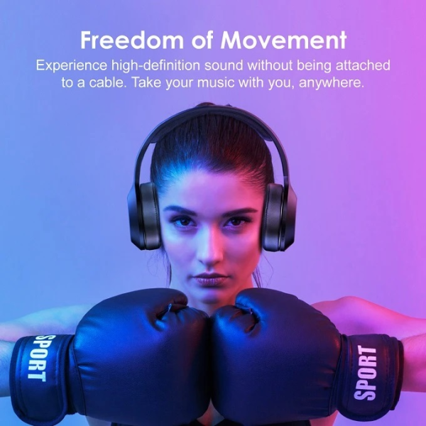 oraimo Studio Sound Over-Ear Wireless Bluetooth Headphones with Mic 