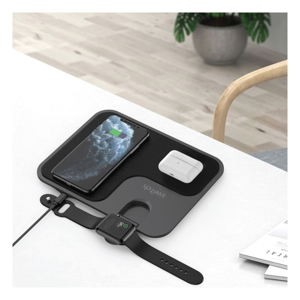 Switch 3 In 1 Wireless Charger Pad