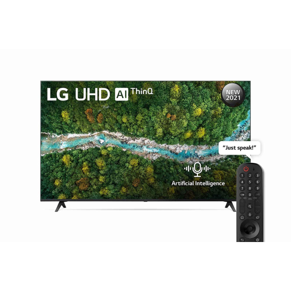 LG UP77 Series 55 inch HDR 4K UHD Smart LED TV