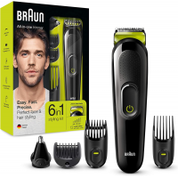 Braun MGK3021 6-in-1 All-in-one trimmer  Beard Trimmer & Hair Clipper Ear & Nose Trimmer