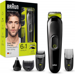 Braun MGK3021 6-in-1 All-in-one trimmer  Beard Trimmer & Hair Clipper Ear & Nose Trimmer