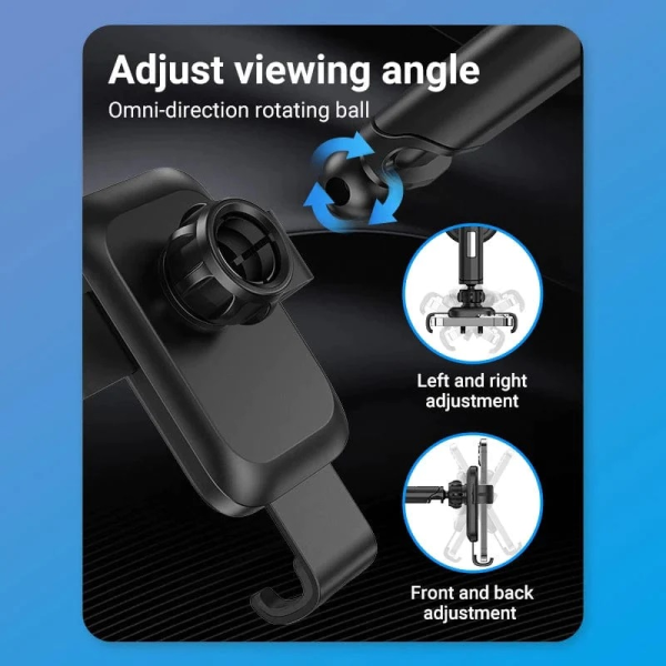 Vention Auto-Clamping Car Phone Mount With Suction Cup