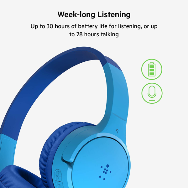 Belkin SoundForm Mini Wireless Headphones for Kids