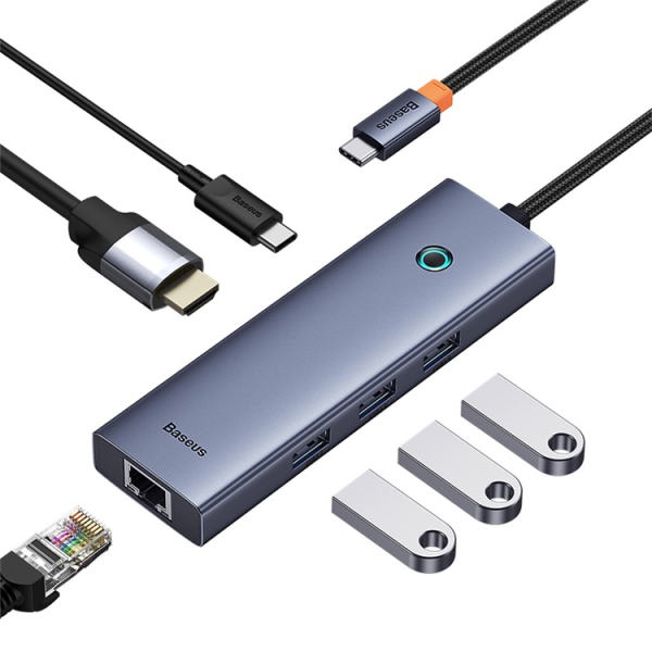 Baseus Ultrajoy Series 6 Port USB-C Hub