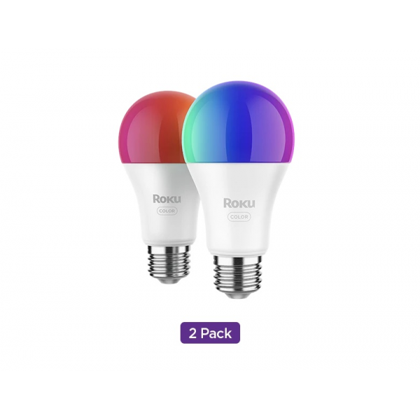 Roku  Smart Home Smart Bulb SE (Color) 2-Pack 