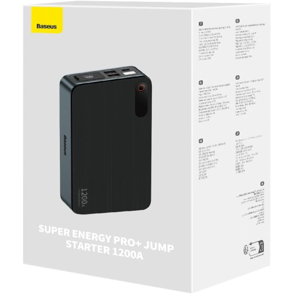 Baseus Super Energy Pro+ Powerbank Jump Starter 1200A