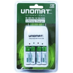 Unomat charger c+4 and Battery(Compatible with Camcorders)