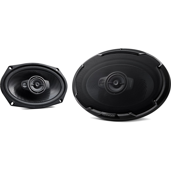 Kenwood KFC-PS6976 550W 6" x 9" 3 Way Full Range Door Speakers 550W
