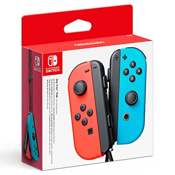 Nintendo Switch Joy-Con Controller Pair - Neon Red/Neon Blue