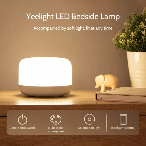 Yeelight Colorful Smart LEDs Bedside Lamp D2
