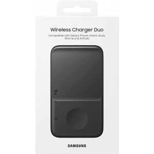 SAMSUNG Wireless Duo Charger Black, EP-P4300TBEGGB