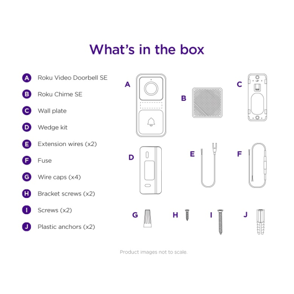 Roku Smart Home Video Doorbell & Chime SE 