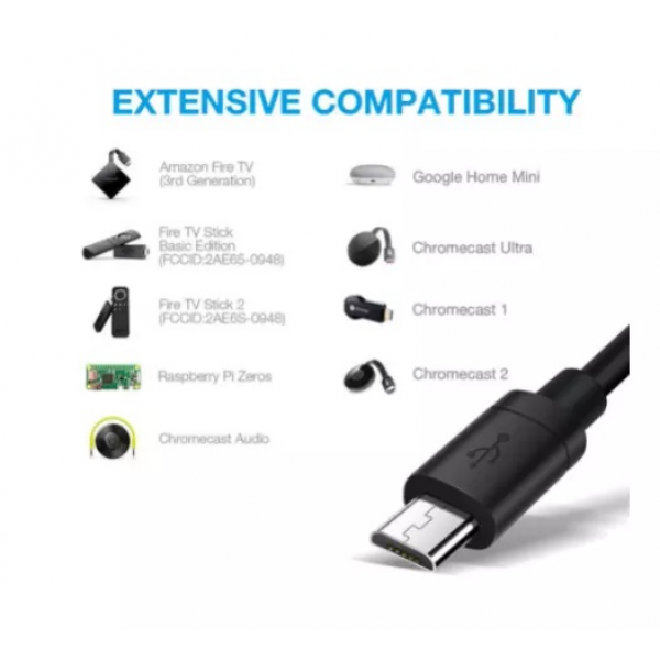 Ethernet Adapter for Amazon Fire TV Stick