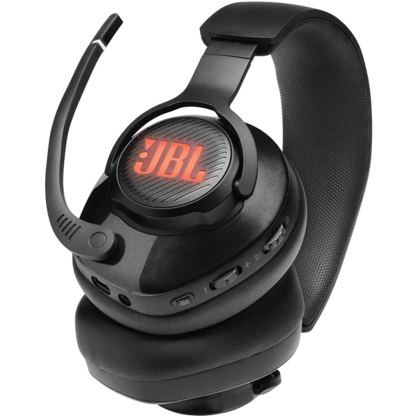 JBL Quantum 400 - Wired Over-Ear Gaming Headphones with USB and Game-Chat Balance Dial 