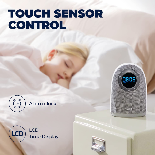 Tribit Home 25W Bluetooth Speaker with LCD Time Display & Alarm