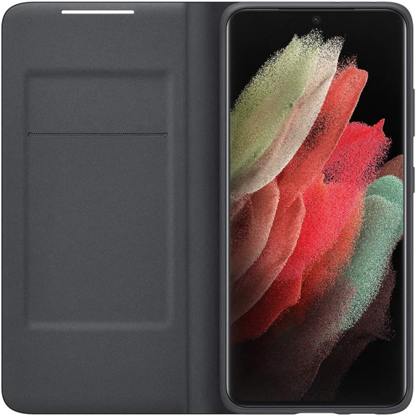 SAMSUNG Galaxy S21 Ultra Official LED Wallet Flip Cover